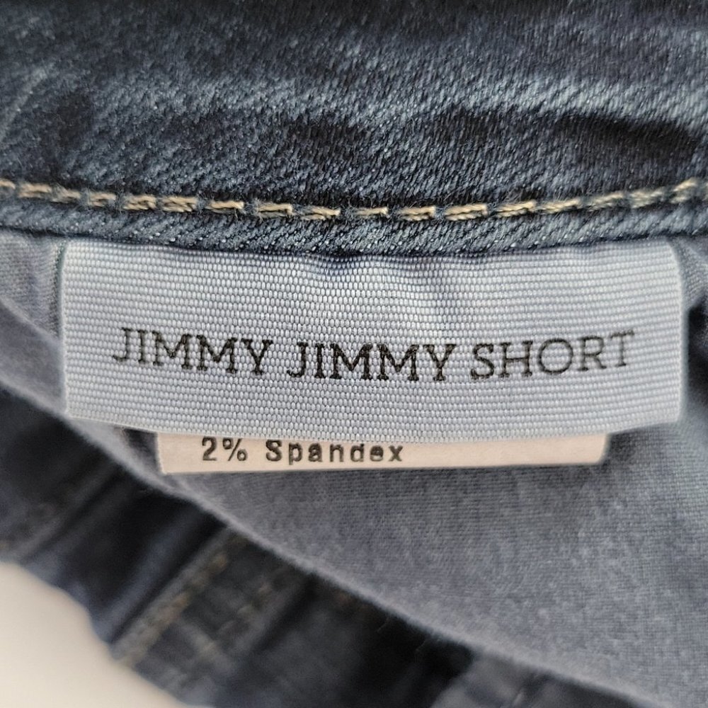 Paige Jimmy Jimmy Jean Shorts Blue Size 25 - Picture 10 of 15